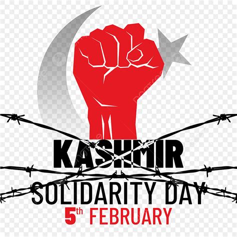 Solidarity Fist Clipart Png Images Kashmir Solidarity Day