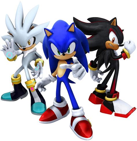 sliver vs sonic vs shadow - Sonic, Shadow, and Silver Photo (15442838 ...