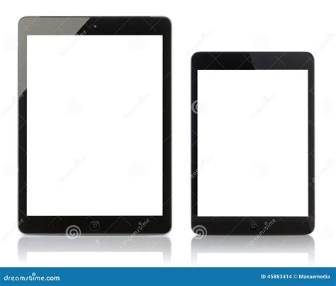 Apple IPad Air and IPad Mini with Blank Screen Editorial Stock Image ...