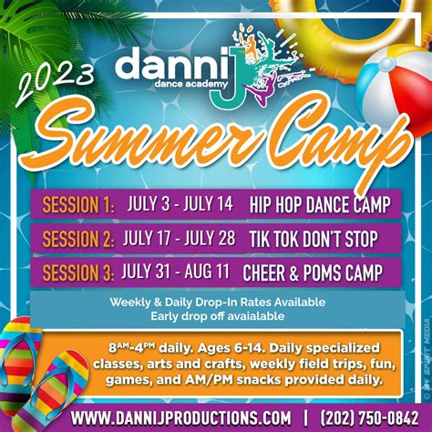 2 Wk Tik Tok Summer Enrichment July 10 July 21 Danni J Dance