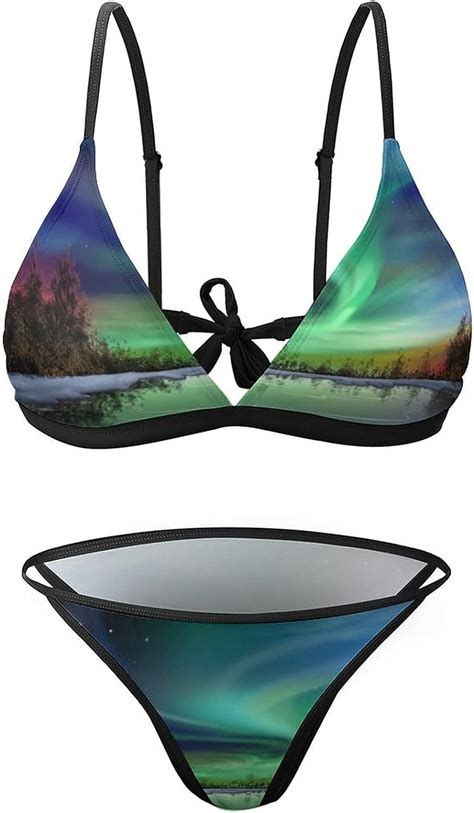 Aurora Sexy Swimwear Piece Bathing Suit Beach Bikini Set Swimsuit For Womens Amazon Ca