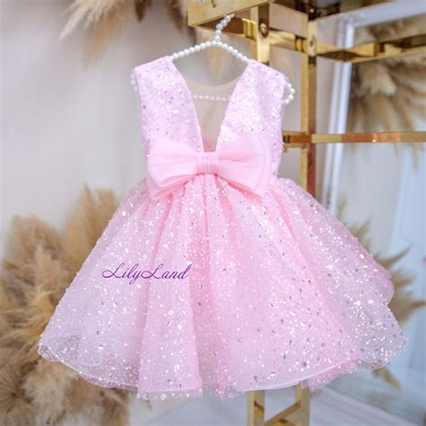 Pink Glitter Dress Women - Etsy