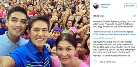 Vic Sotto Campaigns For Son Vico In Pasig Inquirer News