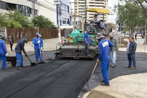 Prefeitura Conclui Recapeamento Asf Ltico Em Trecho Da Avenida Ol Via