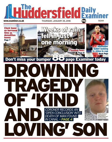 Huddersfield Examiner 2018 01 25