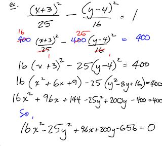 SVRSS Grade 12 Pre-Calculus Math: Conics Again...