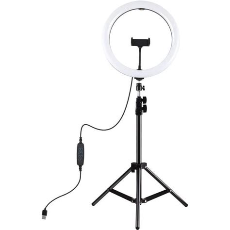 Surface Courbe Lumière Anneau Avec Trépied Selfie 30Cm Ring Light Led