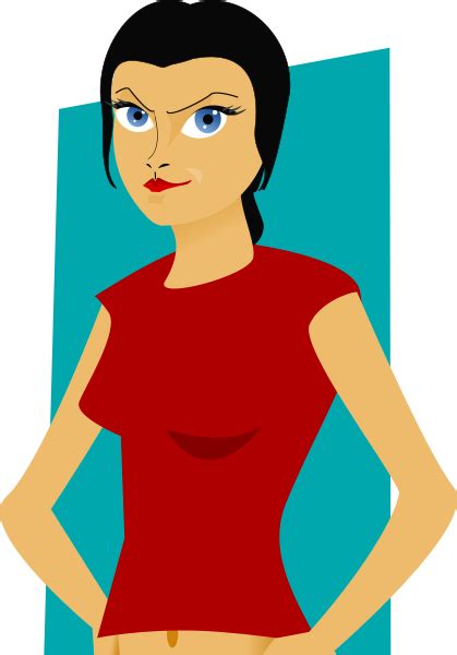 Clip Art Angry Mom