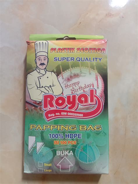 Plastik Segitiga Royal Piping Bag HdPE 100 Lembar Lazada Indonesia