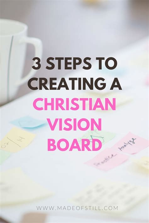 3 Steps To Creating A Christian Vision Board Artofit