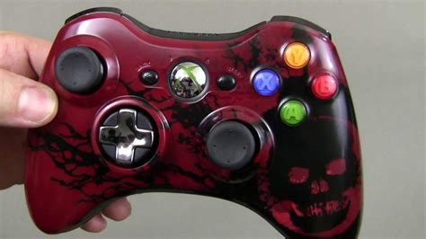 Gears Of War Limited Edition Controller Youtube