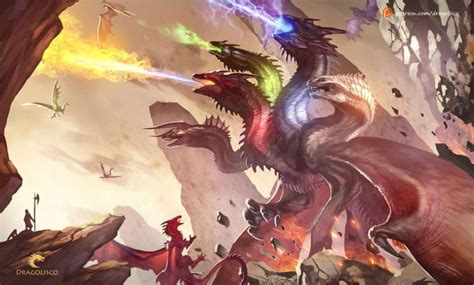 Tiamat Dandd La Dragón De Múltiples Cabezas