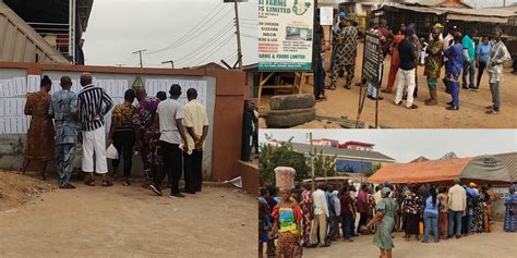 General Elections Osun Residents Troop Out To Vote Daily Post Nigeria