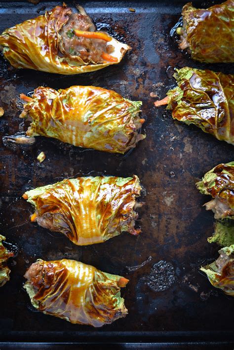 Asian Style Stuffed Cabbage Rolls Things I Made Today