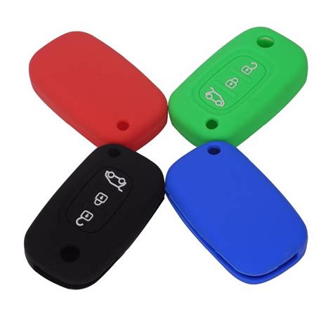 3buttons Silicone Car Key Case Cover For LADA Priora Sedan Sport Kalina