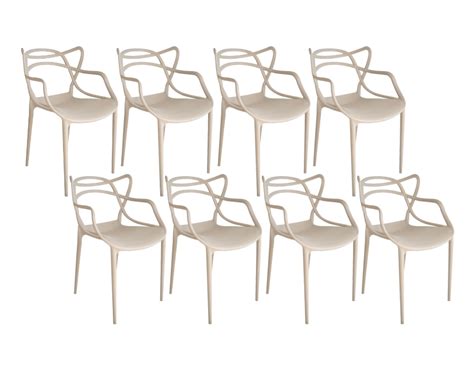 Conjunto Cadeiras Allegra De Jantar Nude Madeiramadeira