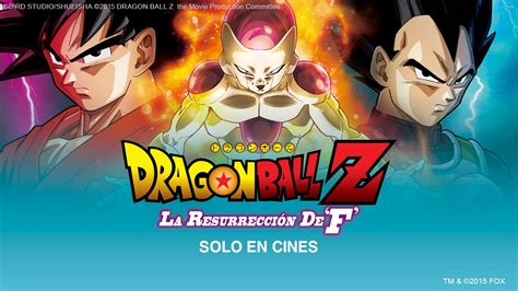 Dragon Ball Z La Resurrección de Freezer Trailer Doblado al Español