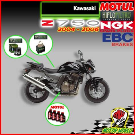 Kit Tagliando Completo Filtri Aria Olio Motul Kawasaki Z Z