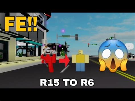 FE Roblox R15 TO R6 Script GUI Work All Game Hydrogen Fluxus Arceus