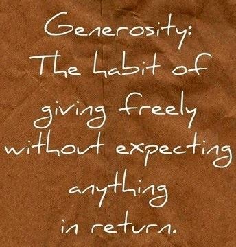 Generosity Quotes And Sayings. QuotesGram