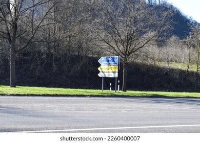 Road Signs Autobahn Stock Photo 2260400007 | Shutterstock