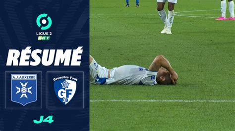 AJ AUXERRE GRENOBLE FOOT 38 0 0 Résumé AJA GF38 2023