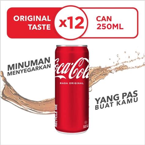 Jual Coca Cola Original Kemasan Kaleng Ml X Pcs Di Lapak Coca