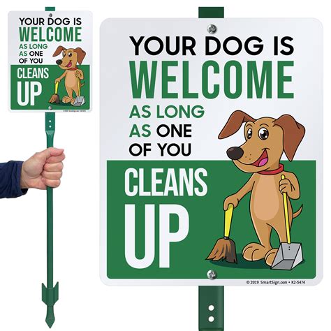 Humorous Dog Poop Signs - Funny Dog Poop Signs (from $5)