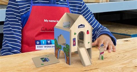 Lowe's Kids Workshop | Register Now to Make a FREE Mini Treehouse on ...