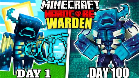 I Survived Days As Warden In Minecraft Hardcore Hindi Minecraft