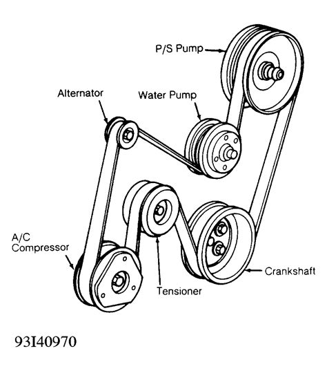 Serpentine Belt Diagram 3800 Engine