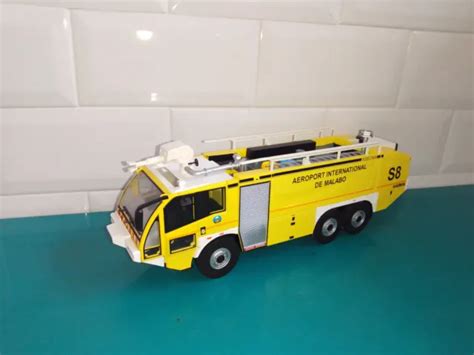 DEFAUT CAMIONS SAPEURS Pompiers Hachette 1 43 Sides Type Sentinel S3X