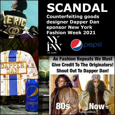 Pepsi x Dapper Dan sponsor New York Fashion Week - RUNWAY MAGAZINE ...