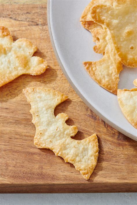 Baked Halloween Tortilla Chips Weelicious