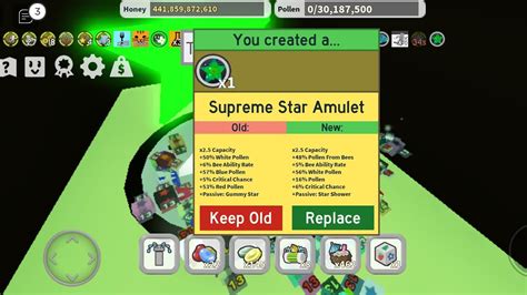 Update Meteor Supreme Star Amulet Bee Swarm Simulator Youtube