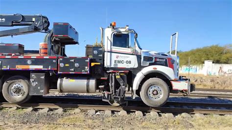 Hi Rail Truck Brandt Emc Youtube