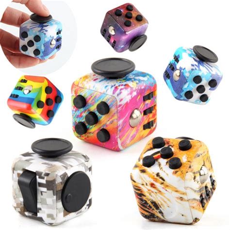 Fidget Cube Estampa Anti Stress Ansiedade Autismo Tdah Parcelamento