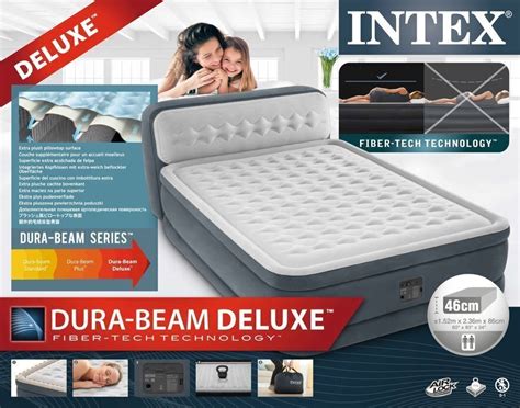 Кровать надувная Ultra Plush, 152х236х86 см со встроенным насосом 220 ...