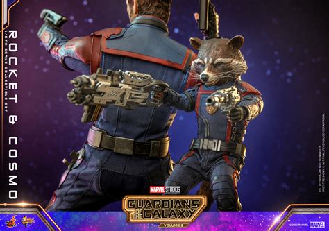 Hot Toys Mms Guardians Of The Galaxy Vol Rocket And Cosmo Acaretoys