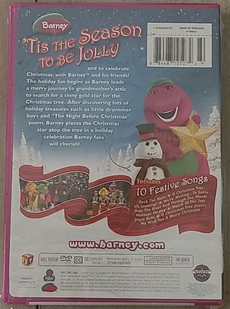 Barneys Christmas Star Dvd 2009 Brand New Factory Sealed 10 Festive