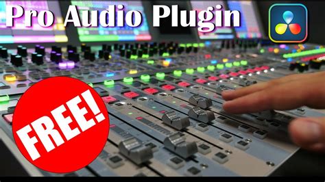 The Free Plugin For Crispy Audio In Davinci Resolve 18 EQ For