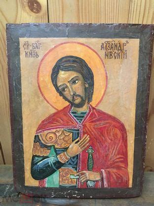 Икона именная Александр 25х32 см. Редкость! Старина!!