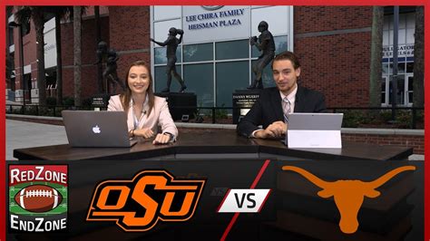 Oklahoma State Vs Texas College Football Week 8 RedZone To EndZone