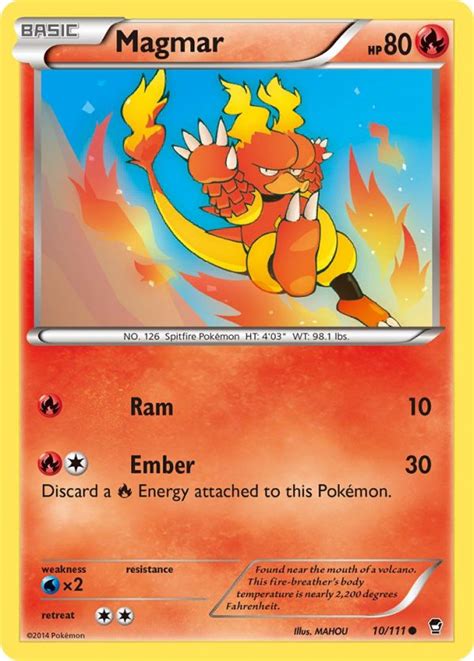 Magmar 10 111 Wert Bild Künstler Seltenheit Pokemonkarte de