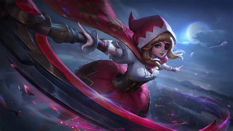 Tampilan Skin Collector Ruby Prismatic Plume Mobile Legends Ml