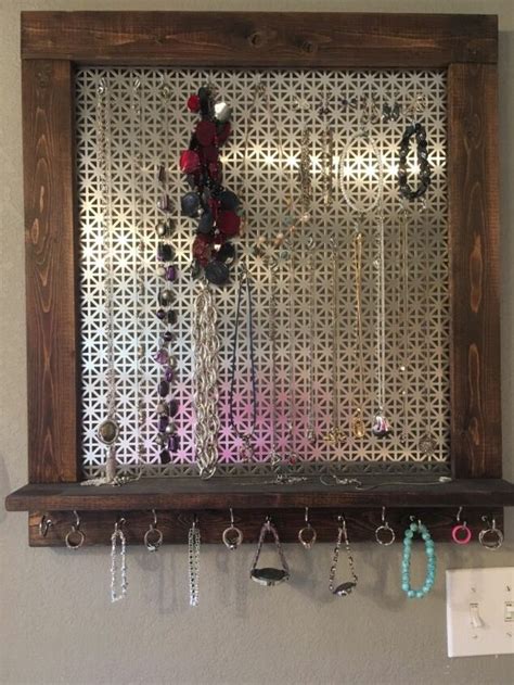 How to Make a Hanging Jewelry Organizer DIY | Hometalk