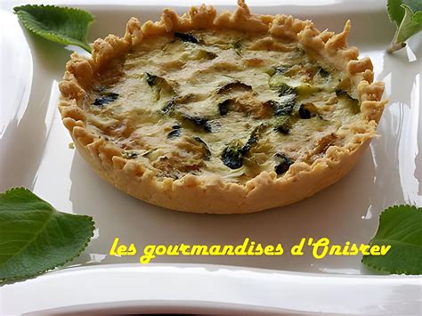 Recette de Tarte aux courgettes et au fromage de chèvre