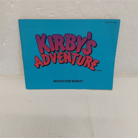 Kirby S Adventure Nes Manual Only Retro Madness