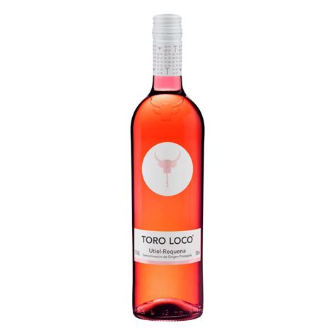 Vinho Espanhol Rosé Seco Toro Loco Bobal Utiel Requena Garrafa 750ml