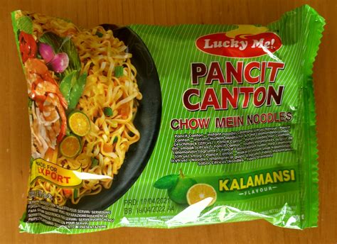 2051 Lucky Me Pancit Canton Chow Mein Noodles Kalamansi Flavour